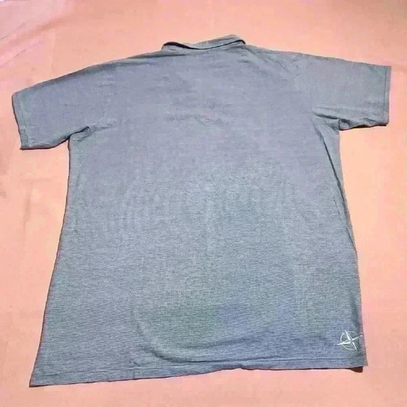 B Draddy Sport Polo Shirt Mens Striped Country Club of Virginia Golf Size XL - Picture 2 of 10